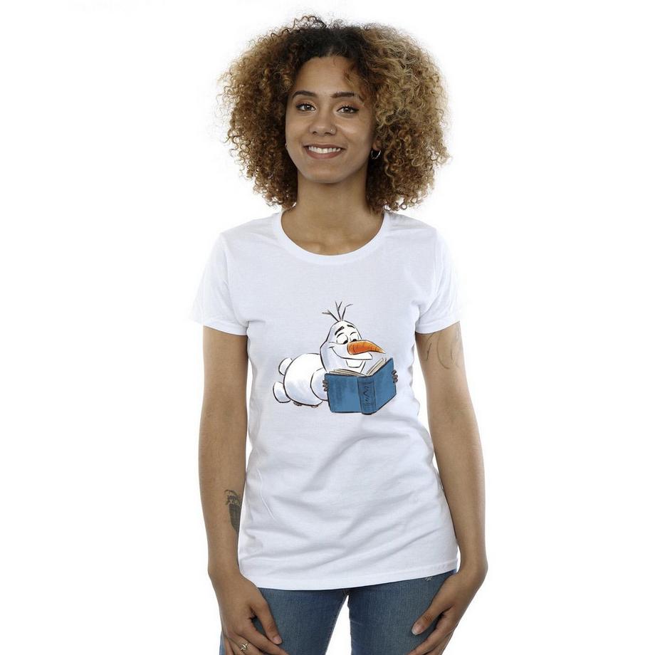 Disney Frozen Olaf Lettura T-Shirt  