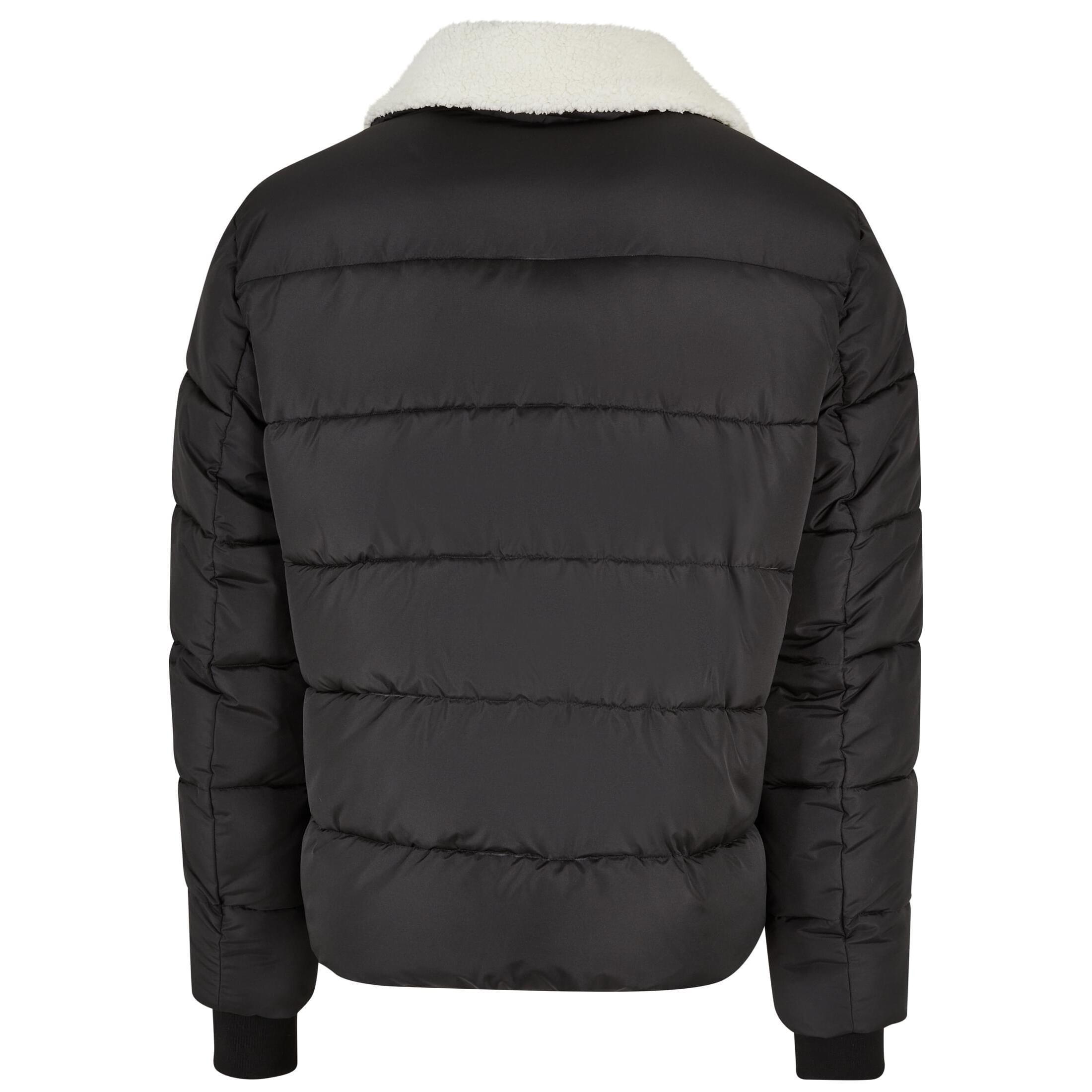 URBAN CLASSICS  daunenjacke mit herpa-kragen urban claic 