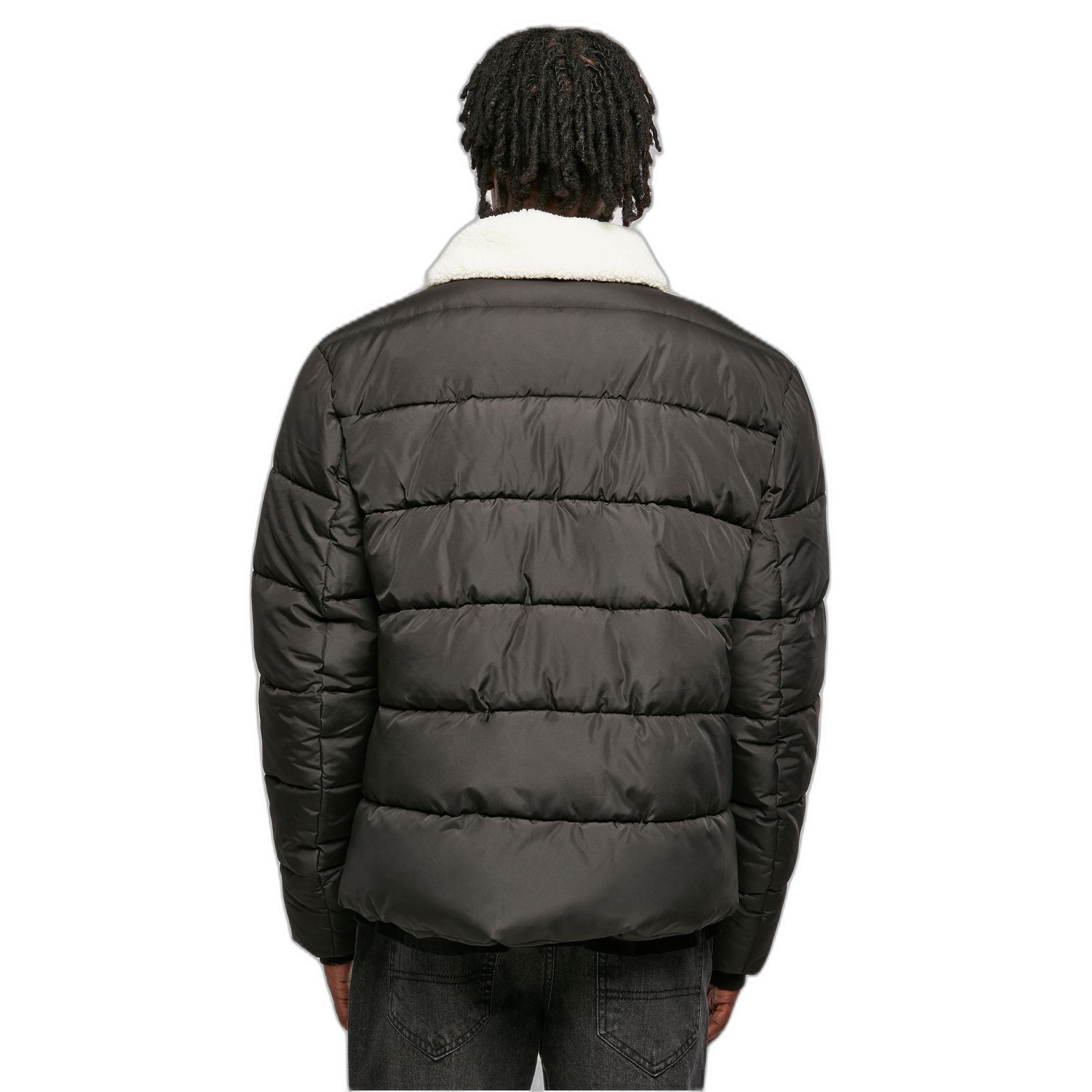 URBAN CLASSICS Piumino Collo Sherpa  