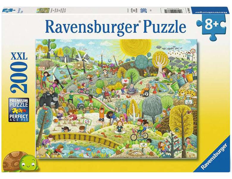 Ravensburger  Puzzle Wir schützen unsere Erde! (200XXL) 