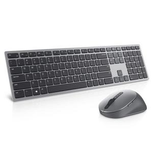 Dell  KM7321W clavier Souris incluse RF sans fil + Bluetooth QWERTY US International Gris, Titane 
