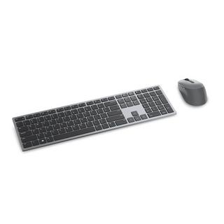 Dell  KM7321W clavier Souris incluse RF sans fil + Bluetooth QWERTY US International Gris, Titane 