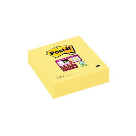 Post-It POST-IT Super Sticky XL Notes 675-3SSCY 101x101mm, 70 Blatt 3 Stück  