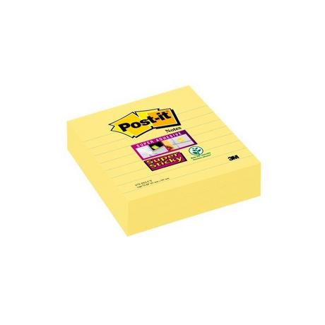 Post it POST-IT Super Sticky XL Notes 675-3SSCY 101x101mm, 70 Blatt 3 Stück  