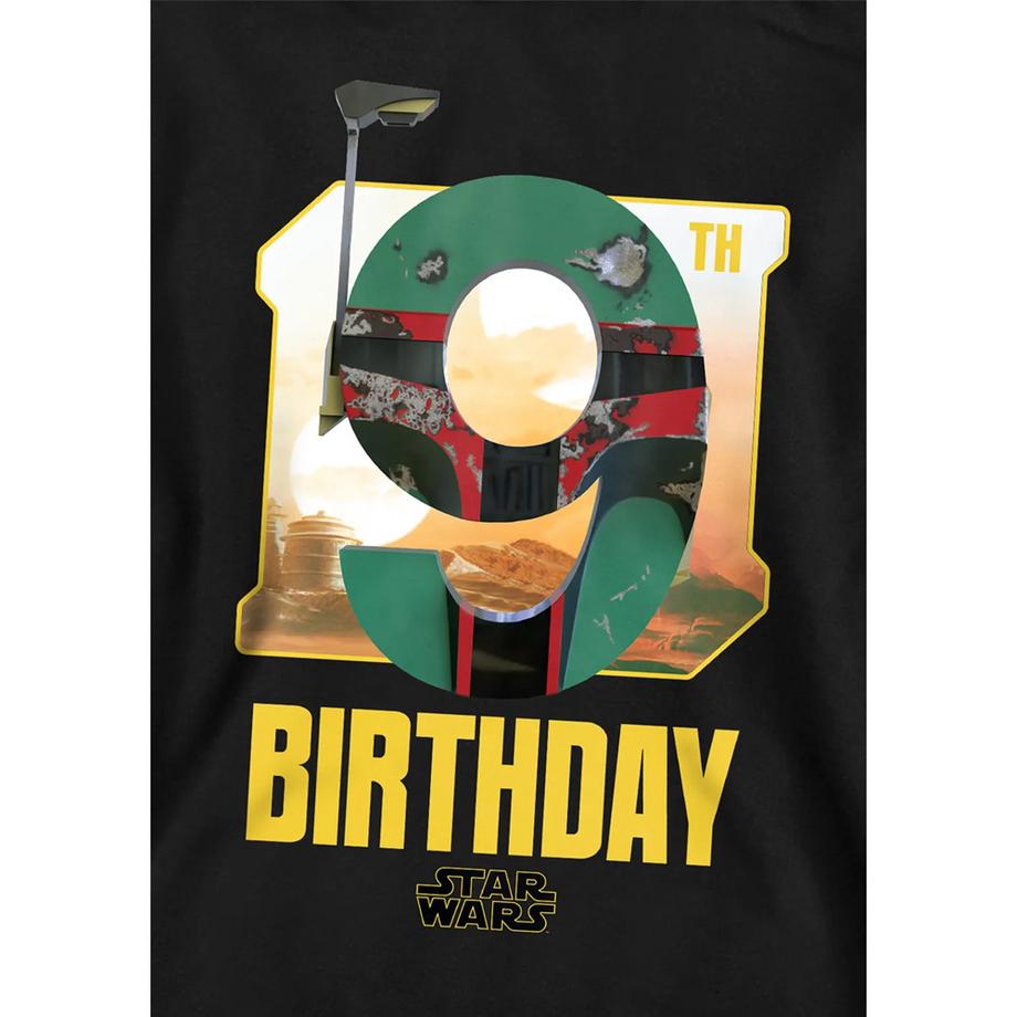 Disney Star Wars  Felpa Con Cappuccio Nono Compleanno Boba Fett 