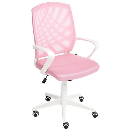 Beliani Chaise de bureau en Tissu Scandinave BONNY  