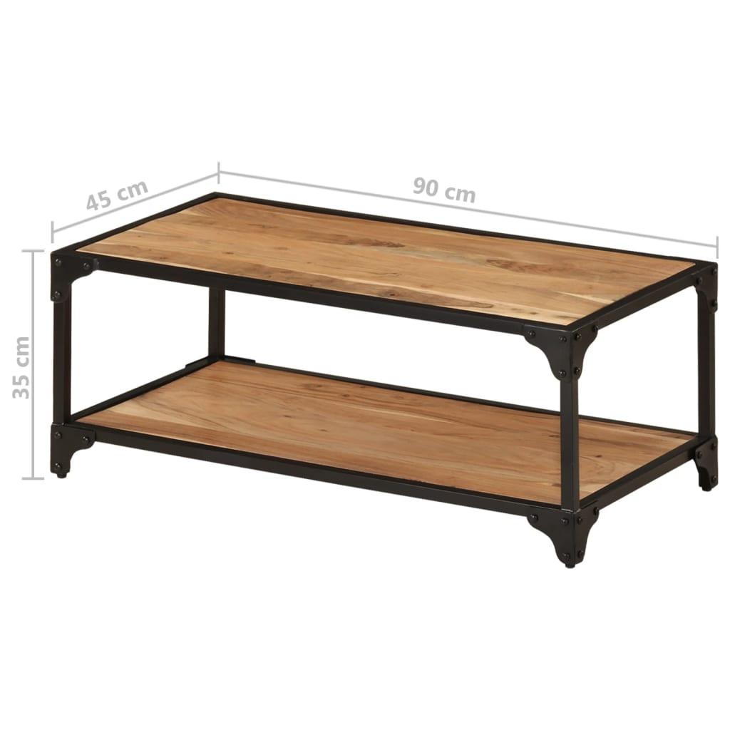 VidaXL Table basse bois  