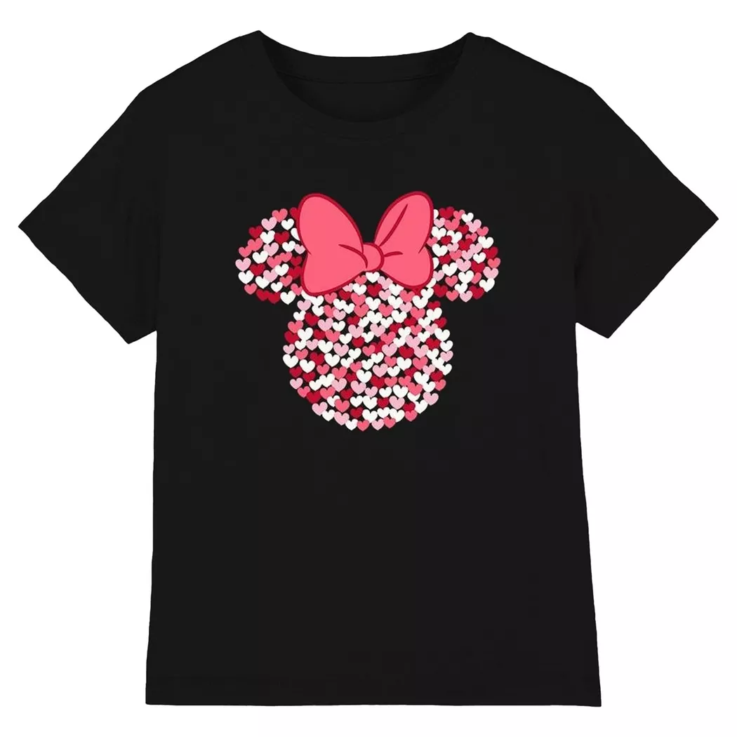 Disney - TShirt Valentinstag, 104, Schwarz
