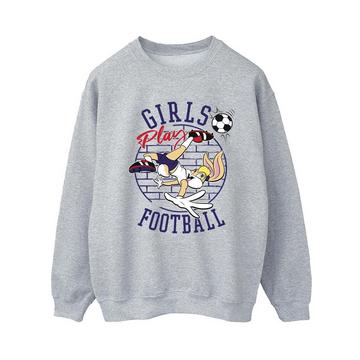 Girls Play Football Sweatshirt