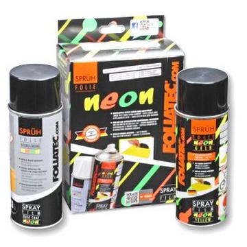 FOLIATEC Spray Film NEON Set bombe de peinture 400 ml 2 pièce(s)