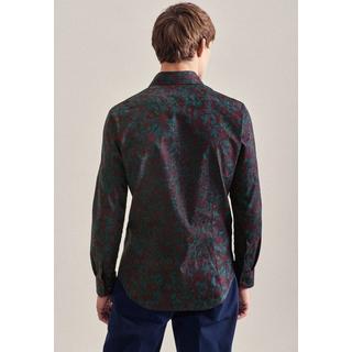 Seidensticker  Business Hemd Shaped Fit Langarm Floral 