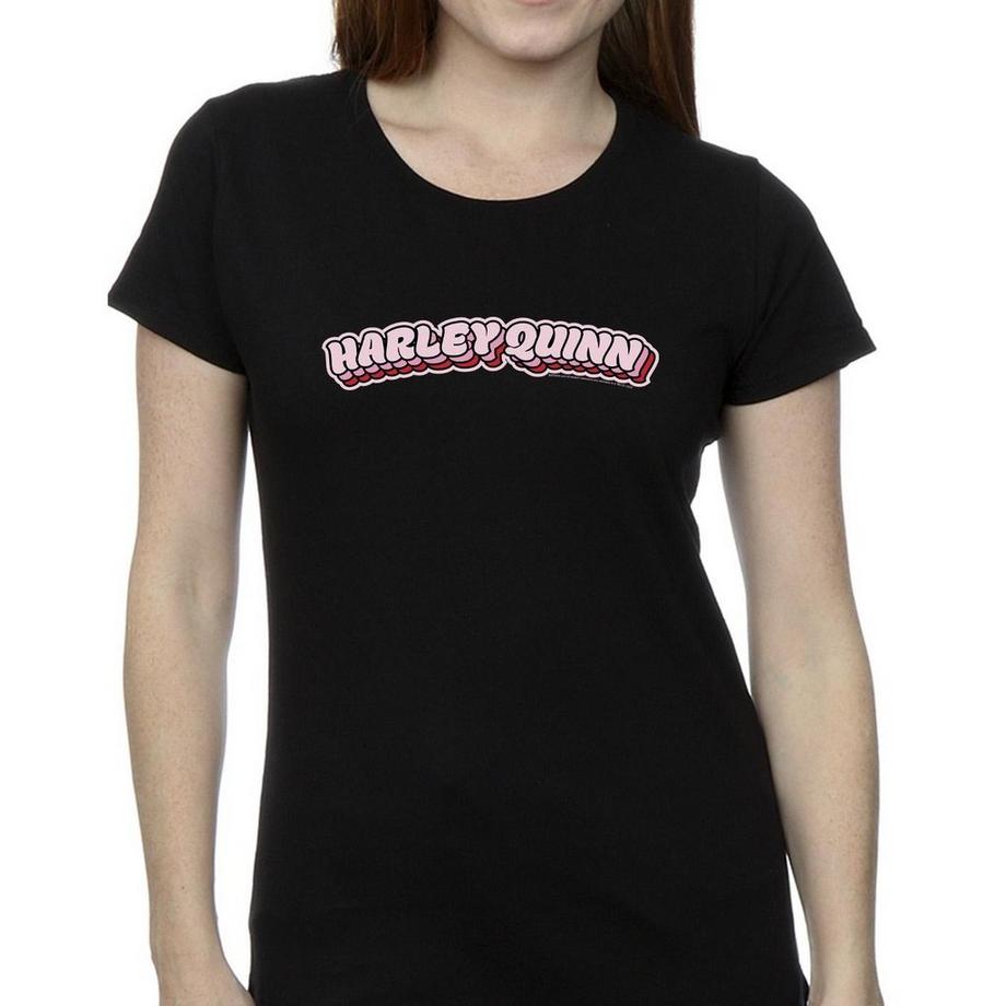 DC COMICS Harley Quinn Logo T-Shirt  