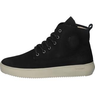 Blackstone  sneakers mit pelzbesatz aspen - yg26 