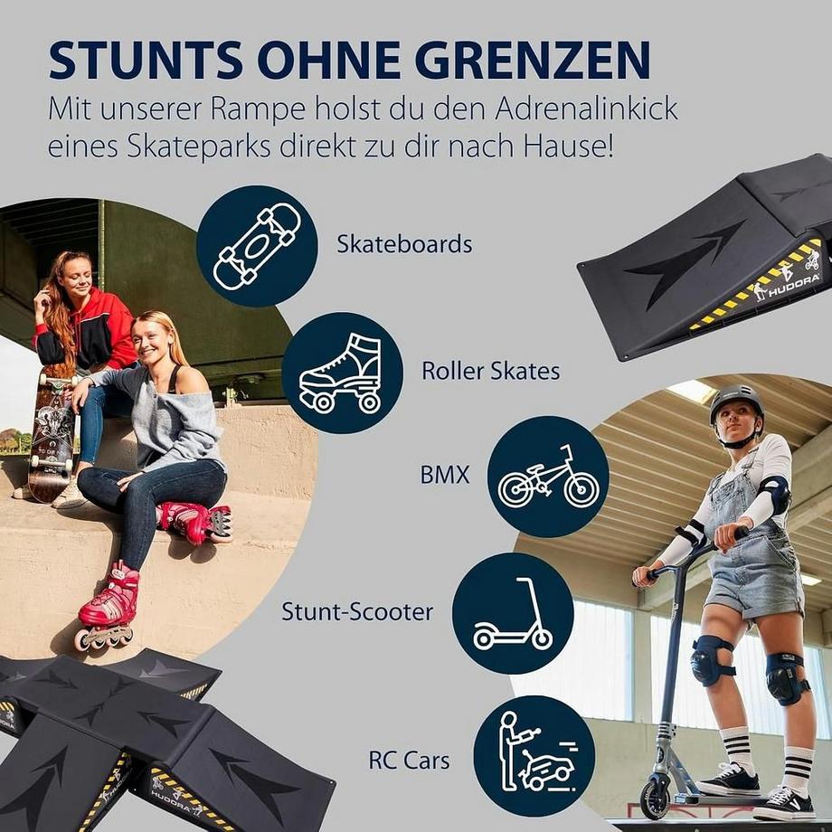 HUDORA  Skater Rampen Set (5Teile) 