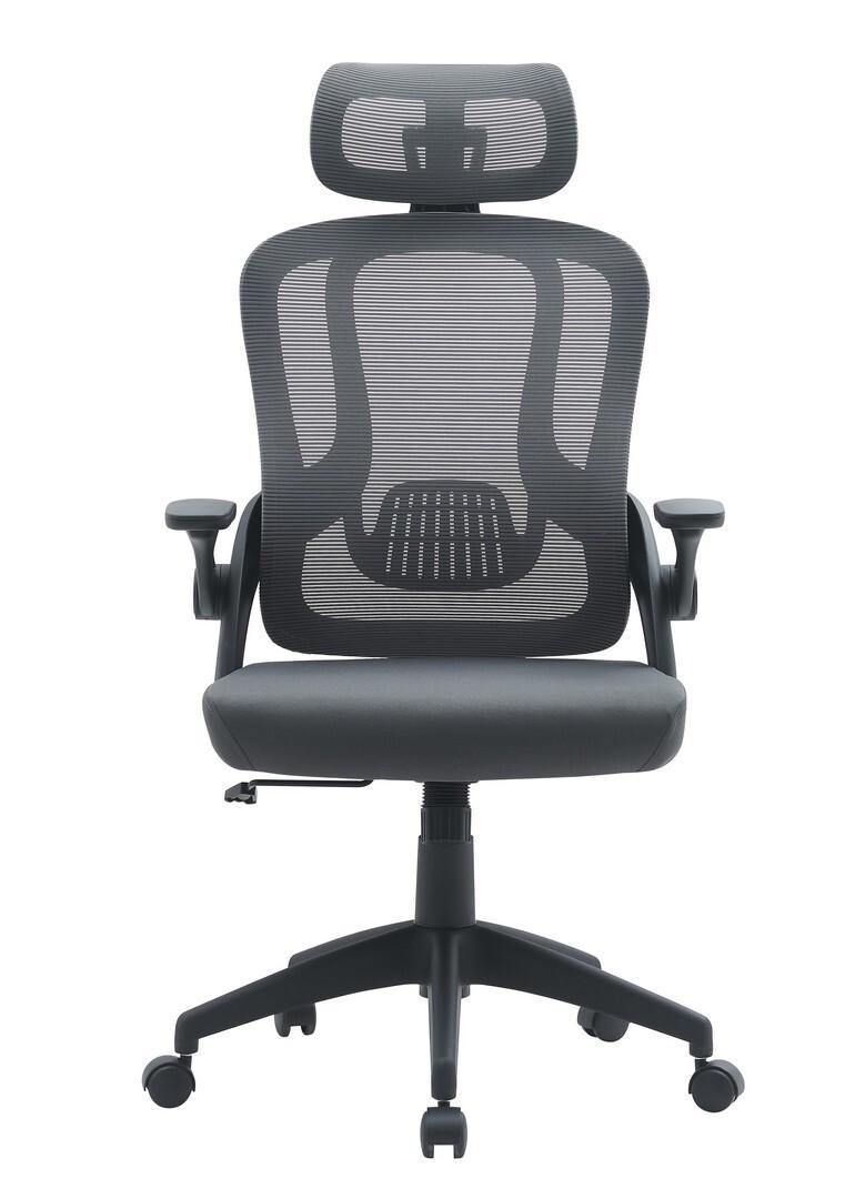 mutoni Fauteuil de bureau rive de rivière gris  