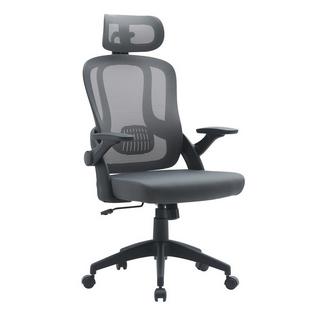 mutoni Fauteuil de bureau rive de rivière gris  