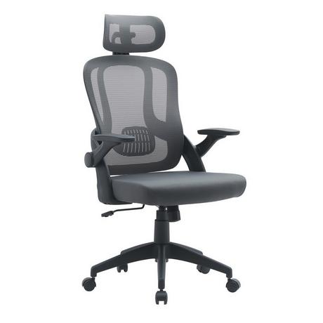 mutoni Fauteuil de bureau rive de rivière gris  