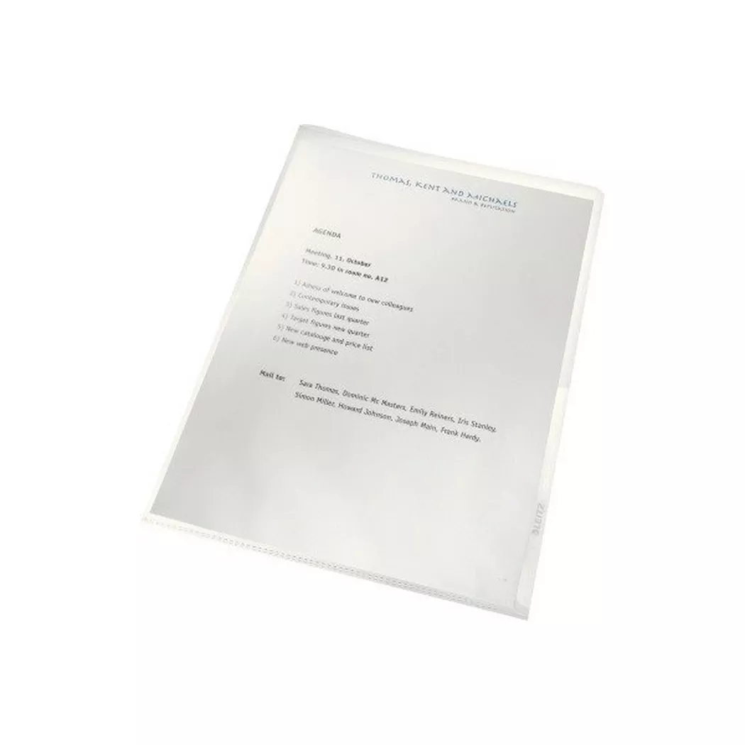 Leitz 40013003 Sammelmappe Polypropylen (PP) Transparent A4
