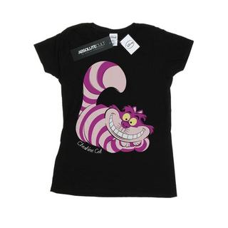 Alice in Wonderland Cheshire Cat Bedrucktes Slim Fit T-Shirt  
