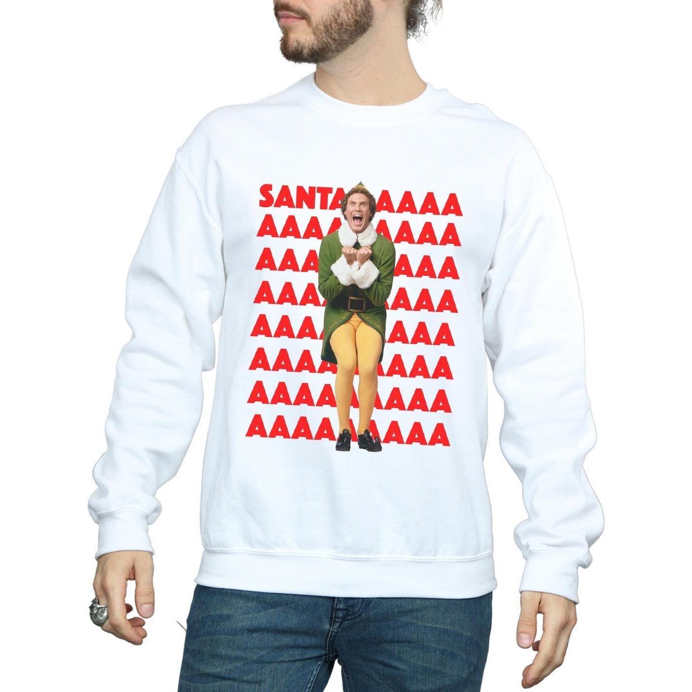 Elf Santa AAAA Rundhals-Sweatshirt  
