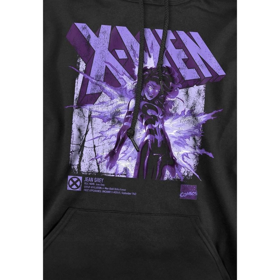 MARVEL X-Men Jean Grey Felpa con cappuccio  