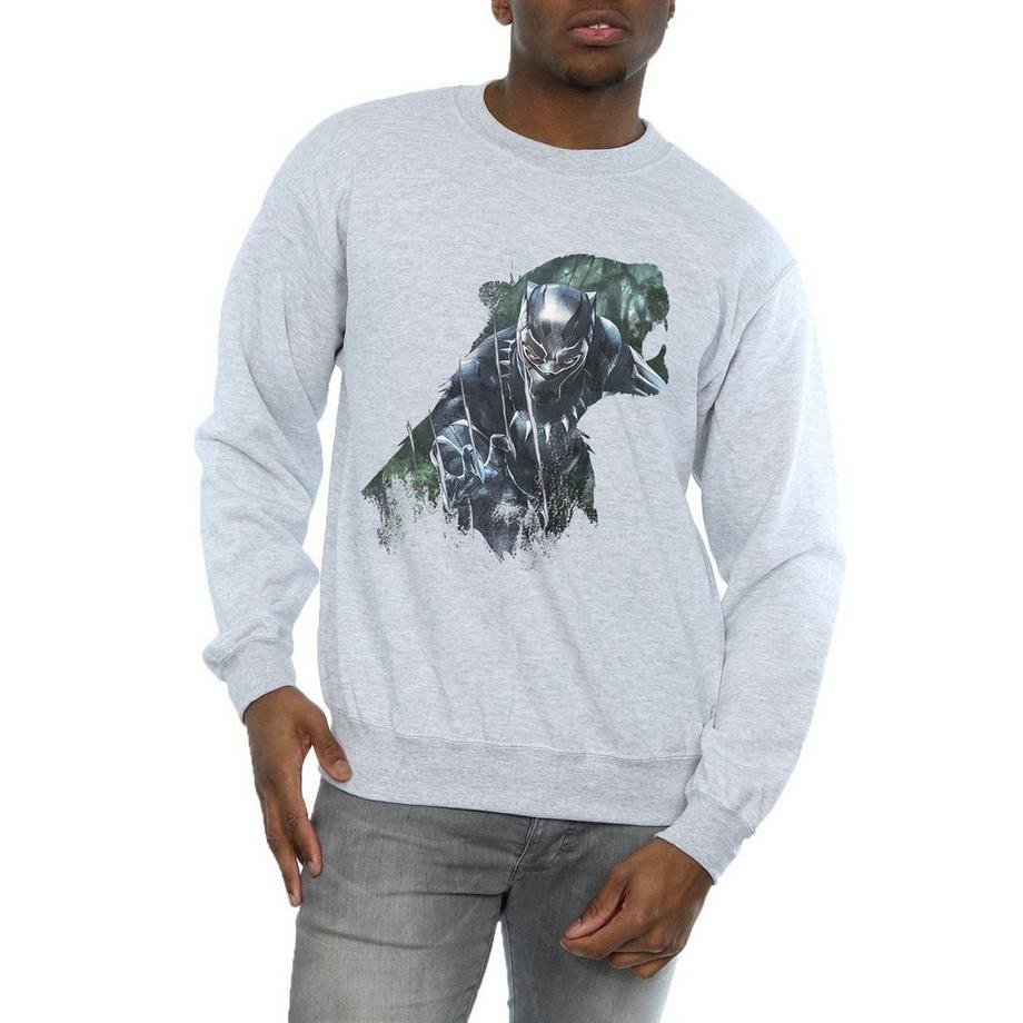 MARVEL Black Panther Felpa Stampa Grafica  