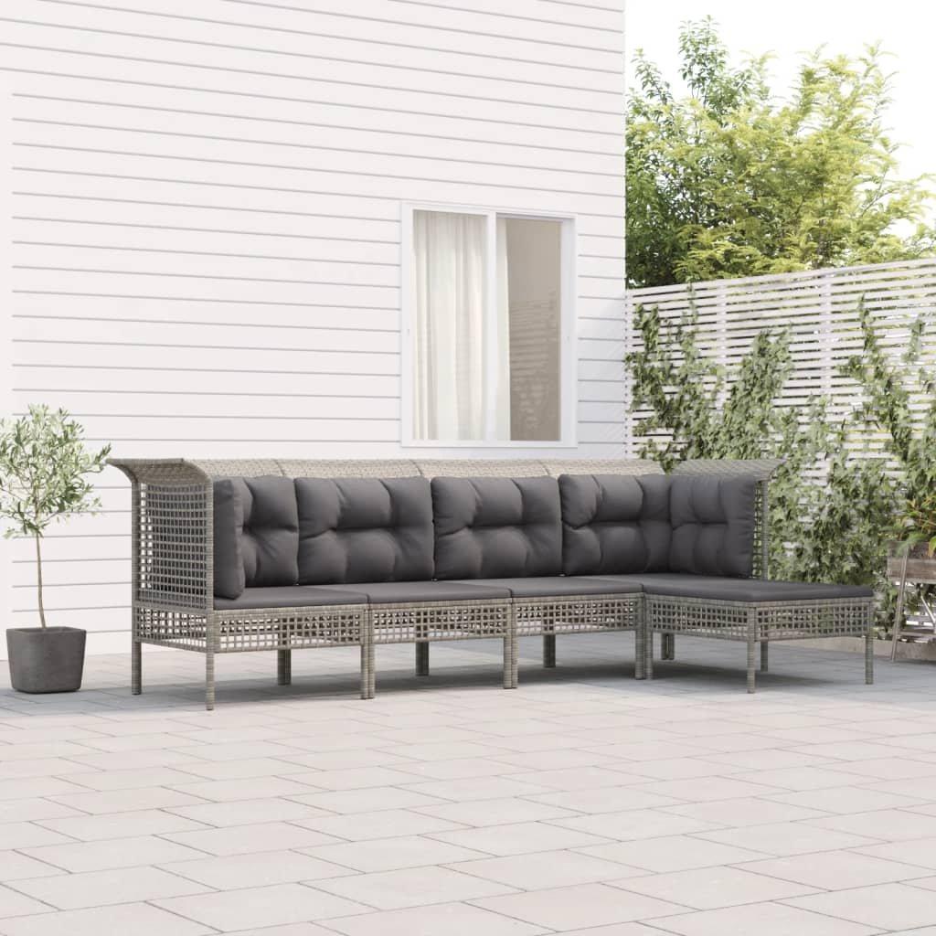 VidaXL Garten lounge set poly-rattan  