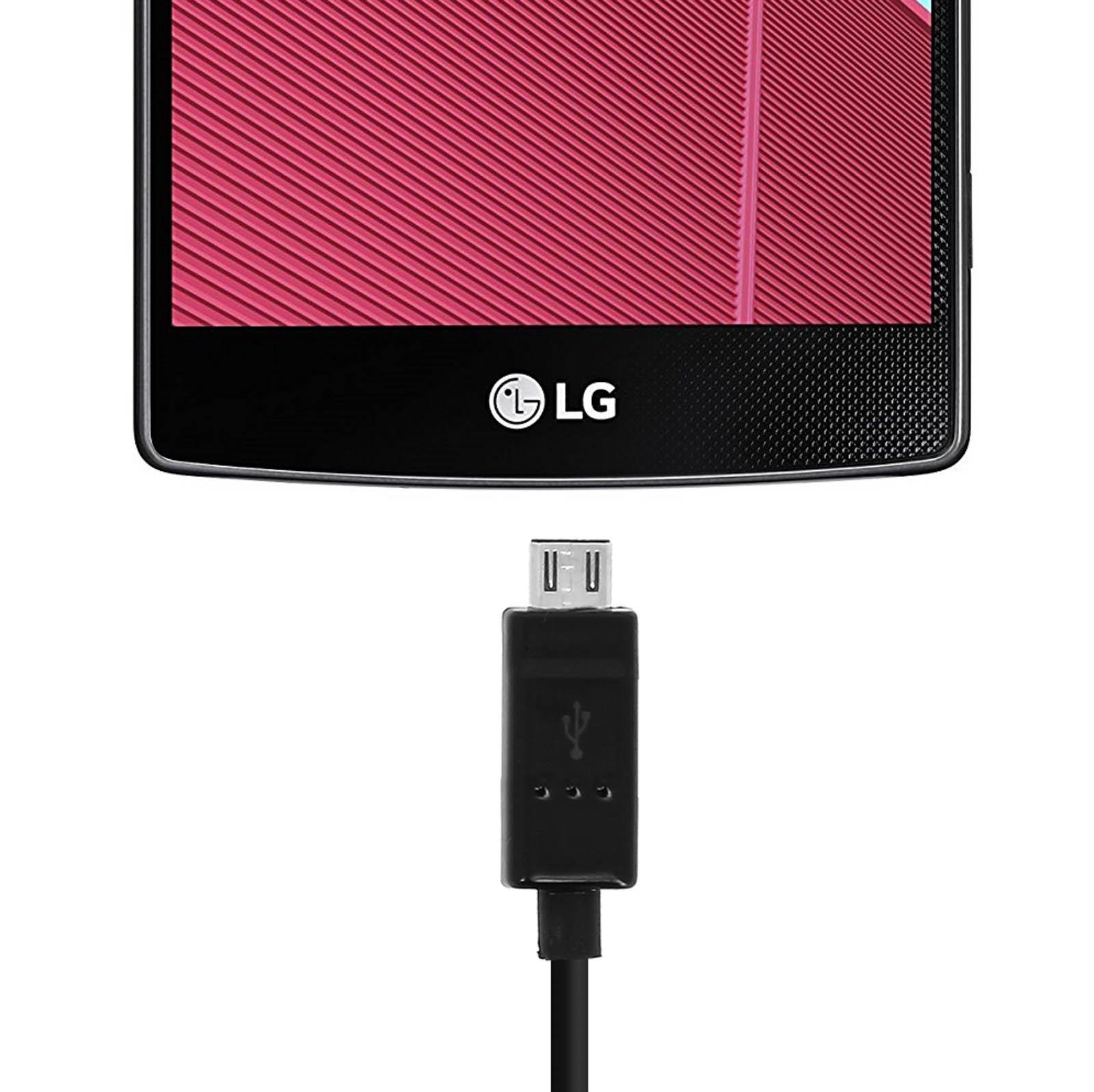 LG  LG Micro-USB Kabel DK-100M Schwarz 