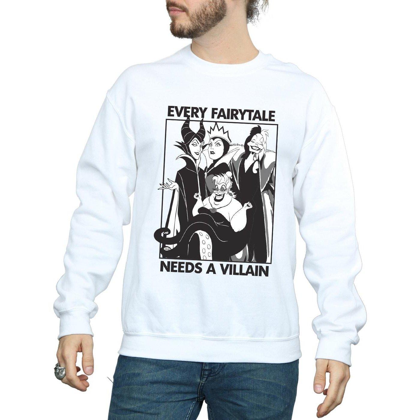 Disney  Every Fairy Tale Needs A Villain Sweatshirt 