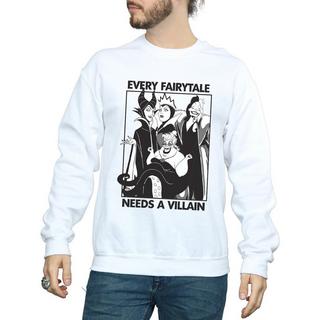 Disney  Every Fairy Tale Needs A Villain Sweatshirt 