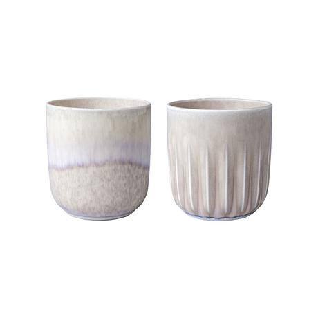 like. by Villeroy & Boch Becher Set 2tlg. Perlemor Sand  