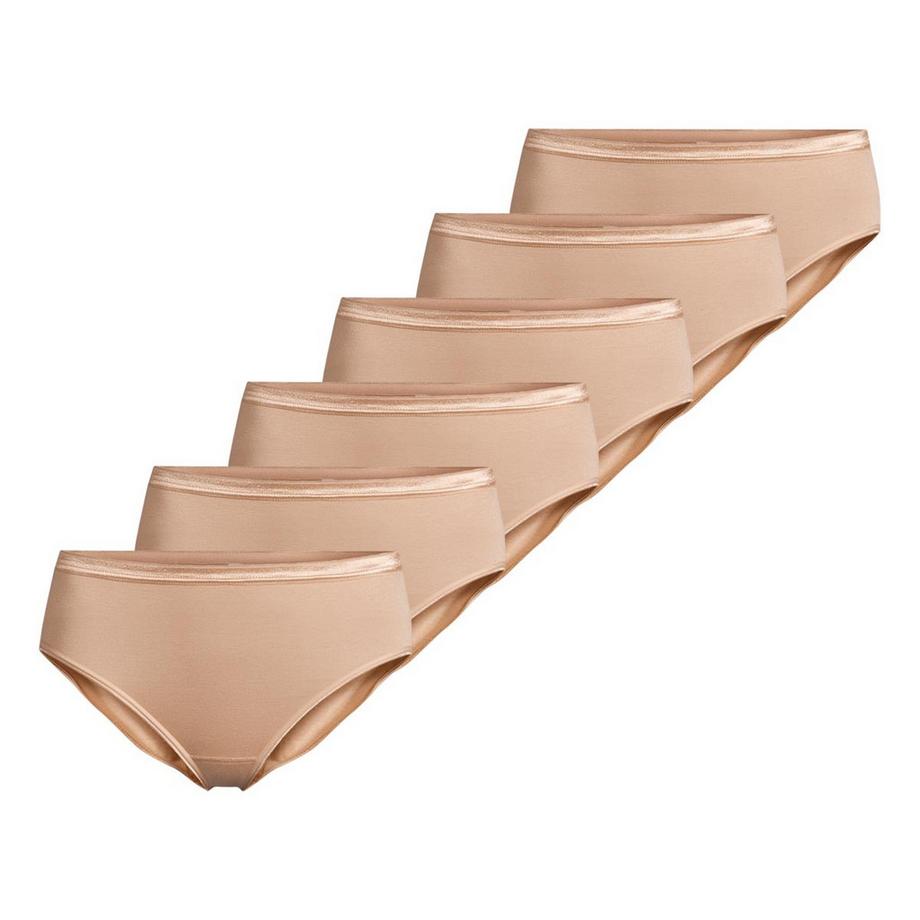 Modal lot de 6  - culottes taille basse