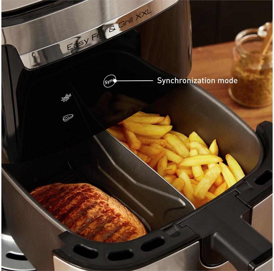 Tefal Easy Fry & Grill XXL Edelstahl 1680W, 1.5kg, 6.5l, 8 Pers  