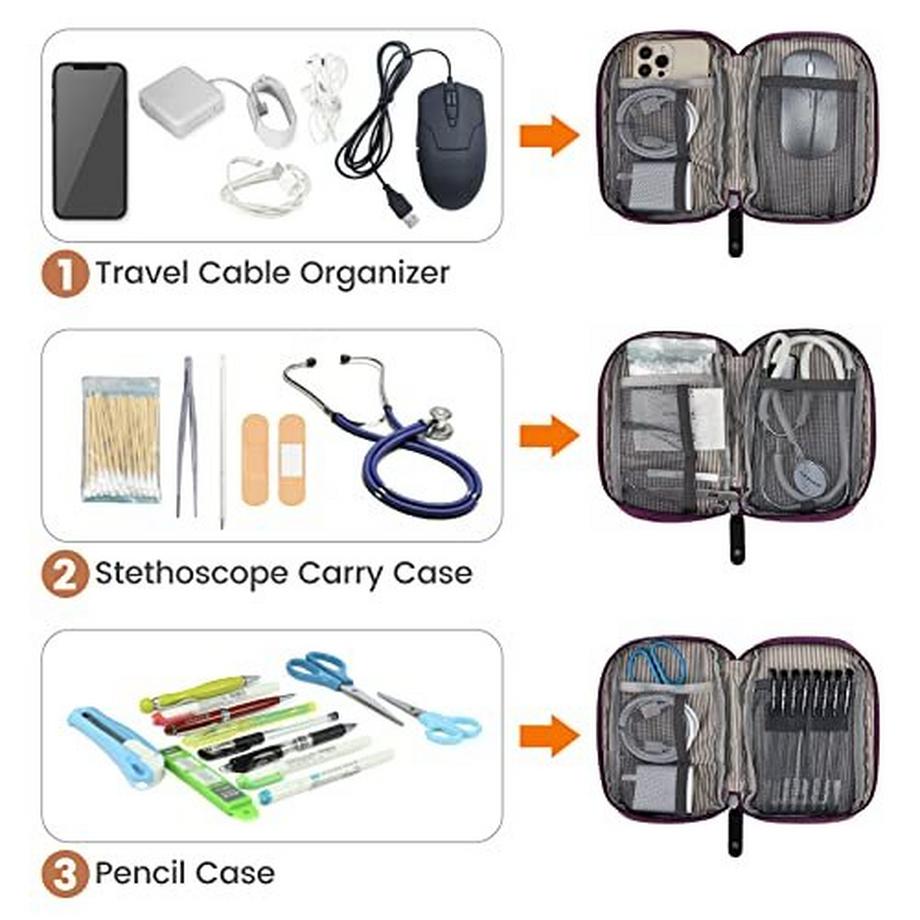 Only-bags.store 15.6 Zoll Laptop Rucksack Schul Reise Arbeitstasche mit Datenkabel  