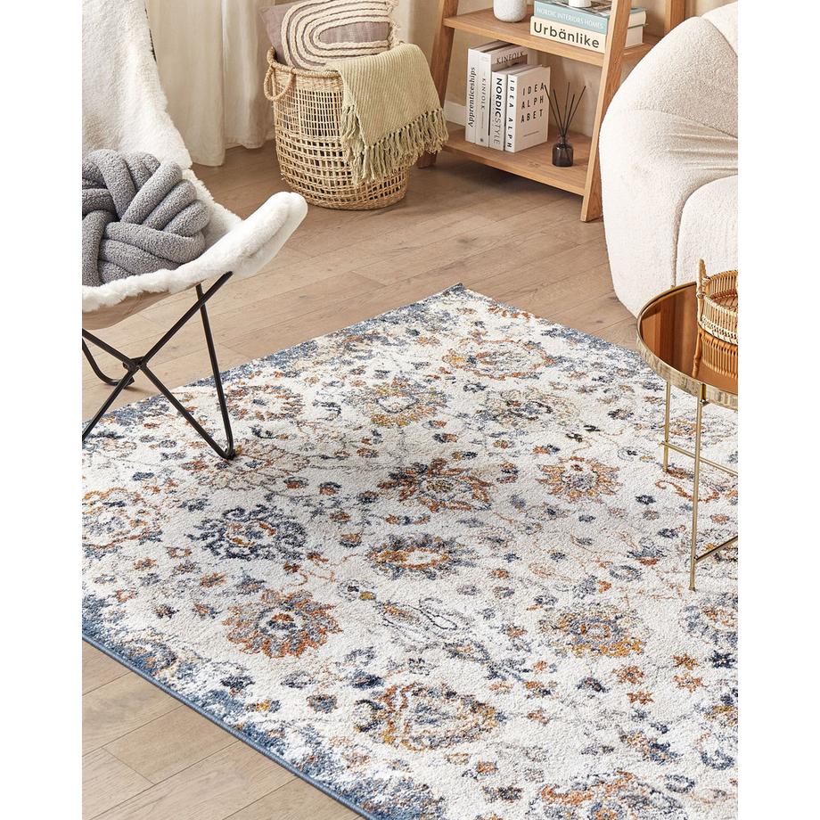 Beliani Teppich aus Polypropylen Klassisch AKORI  