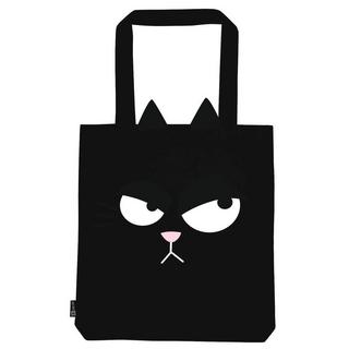 Only-bags.store The Cat Shopper Baumwolltasche  