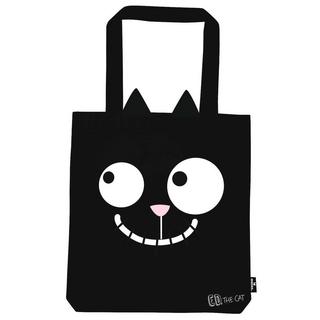 Only-bags.store The Cat Shopper Baumwolltasche  