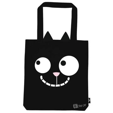 the Cat Shopper | Baumwolltasche | Stofftasche für Einkauf, Büro oder Uni