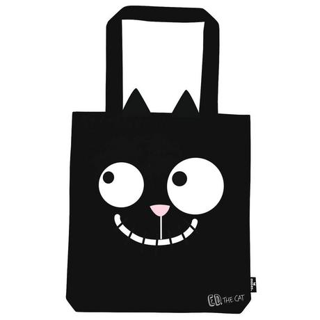 Only-bags.store The Cat Shopper Baumwolltasche  