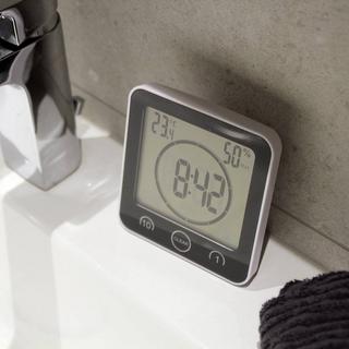 TFA Dostmann Horloge de salle de bain/cuisine avec minuterie  