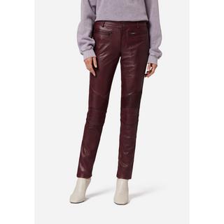 RICANO  Pantaloni in pelle da donna Donna, con elementi da biker 