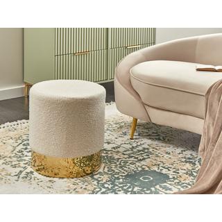 Beliani Pouf aus Bouclé Modern SOPHIA  