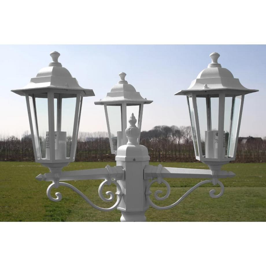 VidaXL Lampe de jardin aluminium  