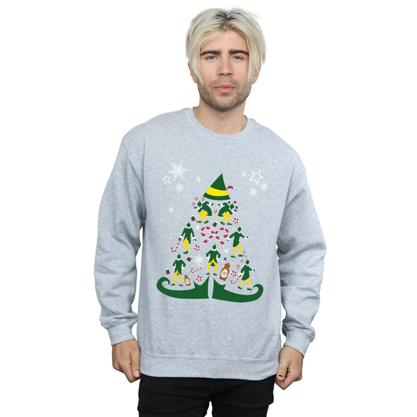 Elf Sweatshirt Arbre de Noël  