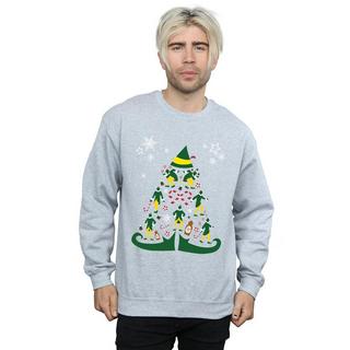 Elf Sweatshirt Arbre de Noël  