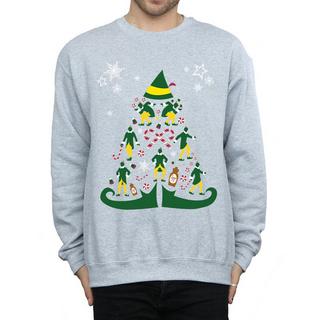 Elf Sweatshirt Arbre de Noël  