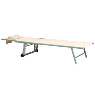 Beliani Lot de 2 transats en Acier Moderne SORONI  