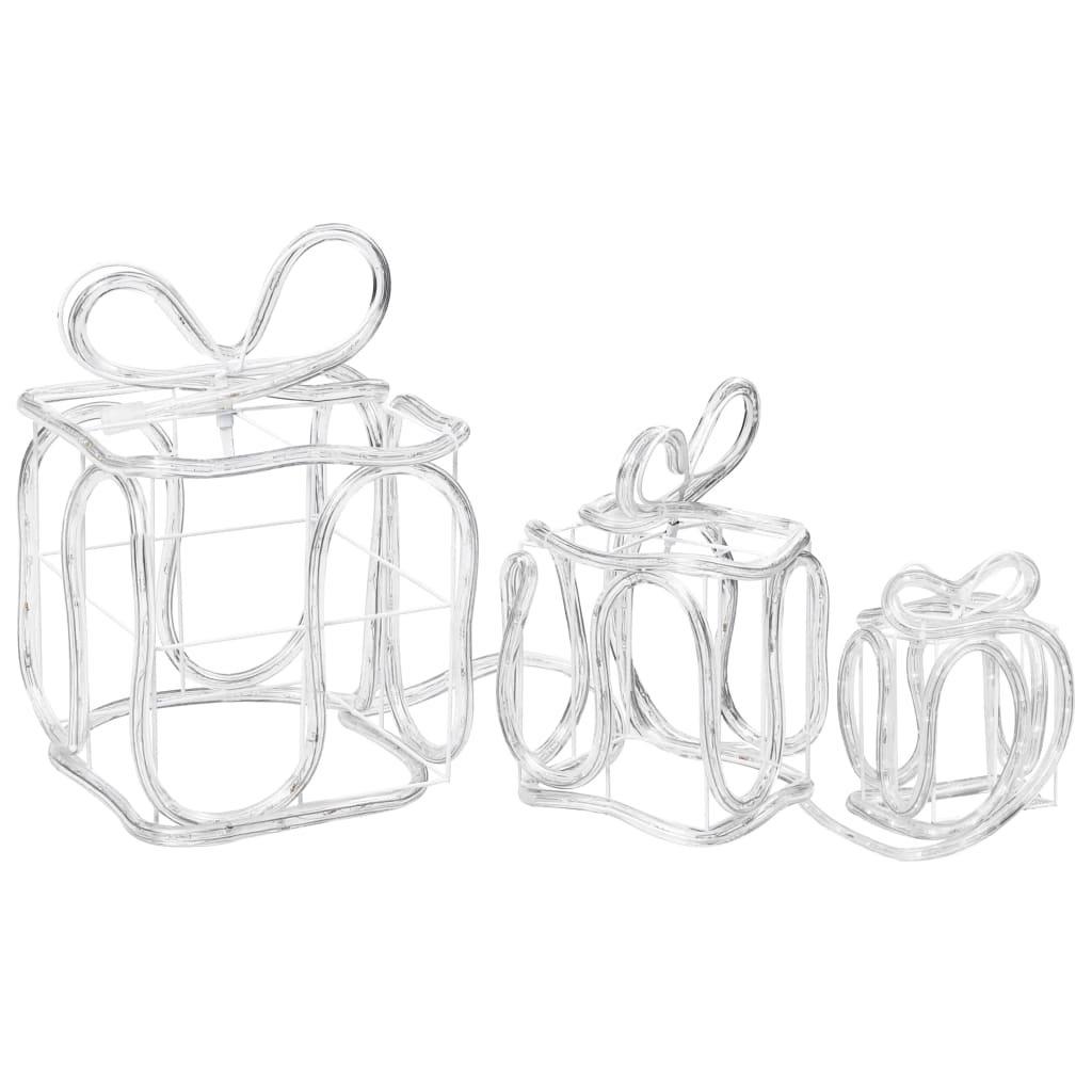 VidaXL confezione regalo natalizia illuminata  