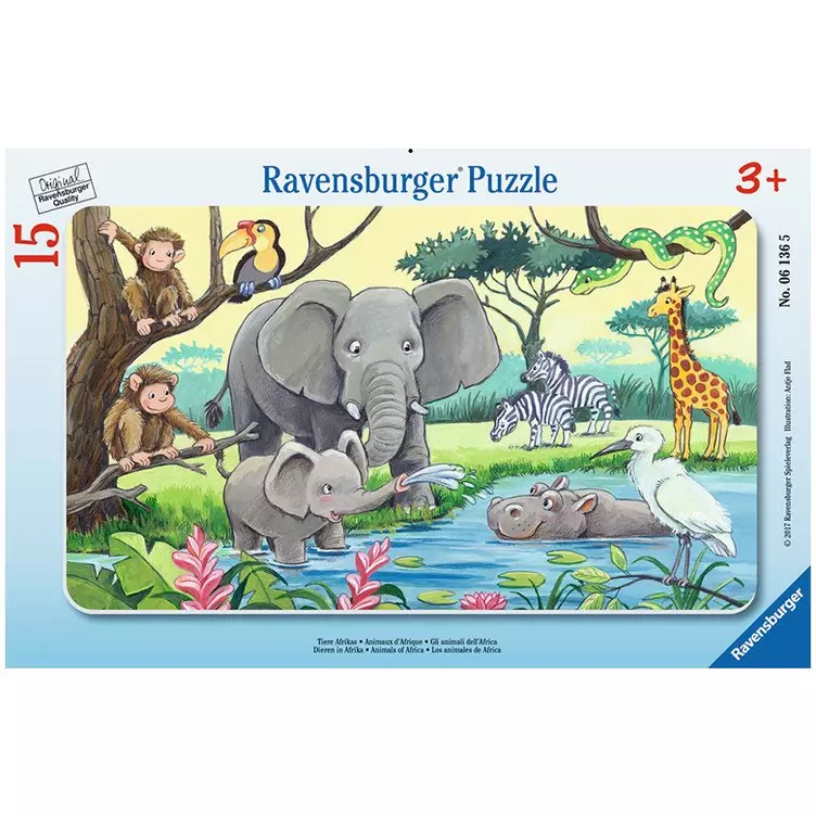 Ravensburger Puzzle Tiere Afrikas (15Teile)online kaufen MANOR