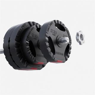 Gorilla Sports  Gripper Kunststoff Hantelscheiben 1,25 - 15 KG 